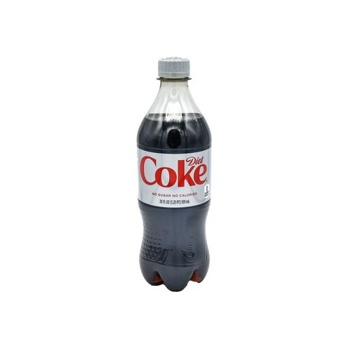 Coca Cola Diet 20oz plastic bottle